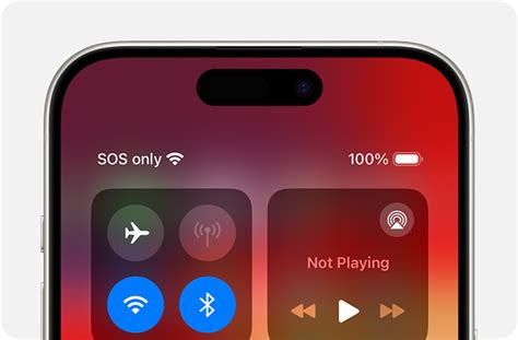 If you see No Service, Searching, or SOS on your iPhone or iPad.